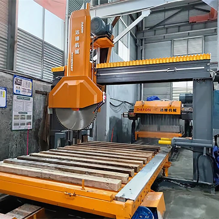 Curb Stone Cutting Machine Line（slicing+edge cutting）