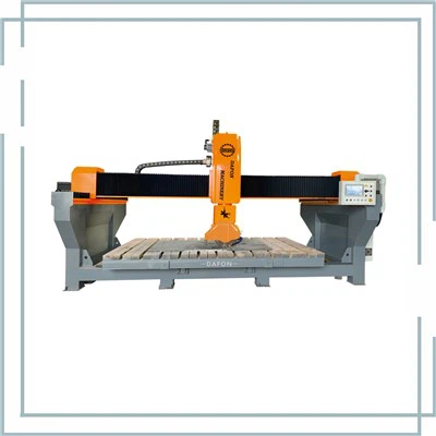 Pedair{0}echel Peiriant Torri Llif Pont CNC